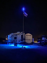 4’ Mwhips Bluetooth Color Changing Camp Locator
