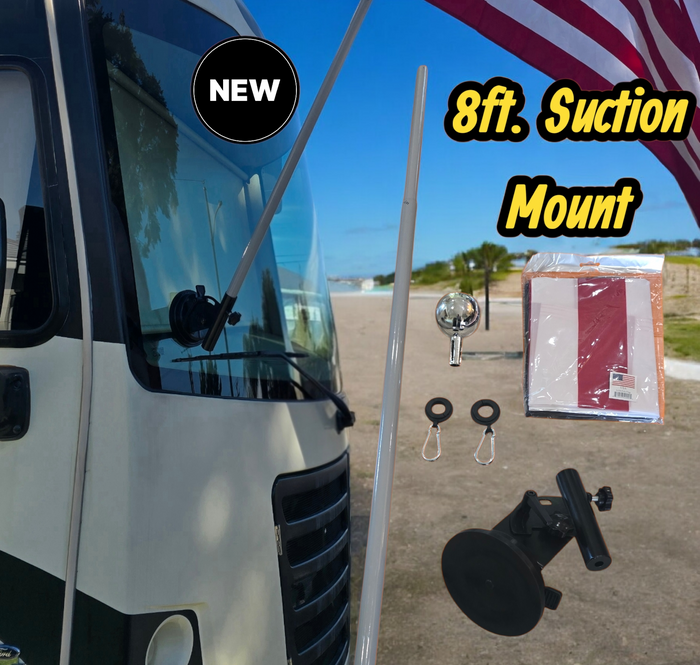 NEW 8ft. Window Suction Cup Kit