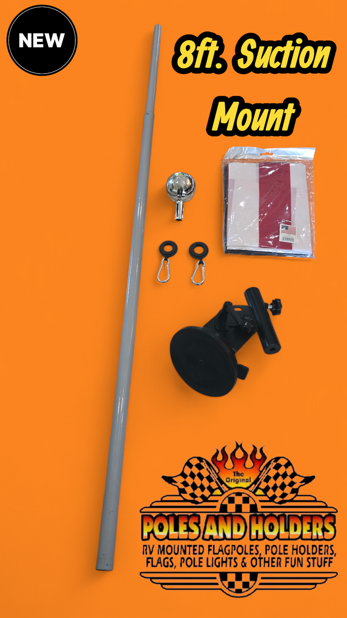 NEW 8ft. Window Suction Cup Kit