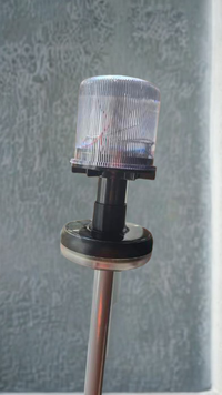 Red, White, Blue Solar Beacon and Down Light kit