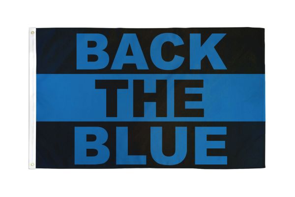 BACK THE BLUE 3X5 FLAG