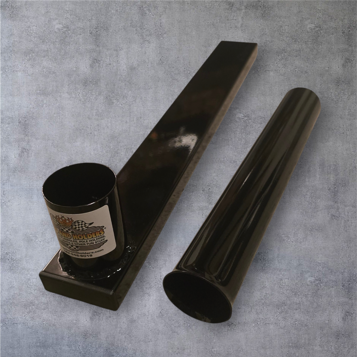 Tire/Trailer Jack Mount for Flagpoles