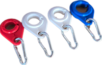 FREEDOM RINGS -  *NEW & IMPROVED*  4 RING SET TO FLY TWO 3X5' FLAGS